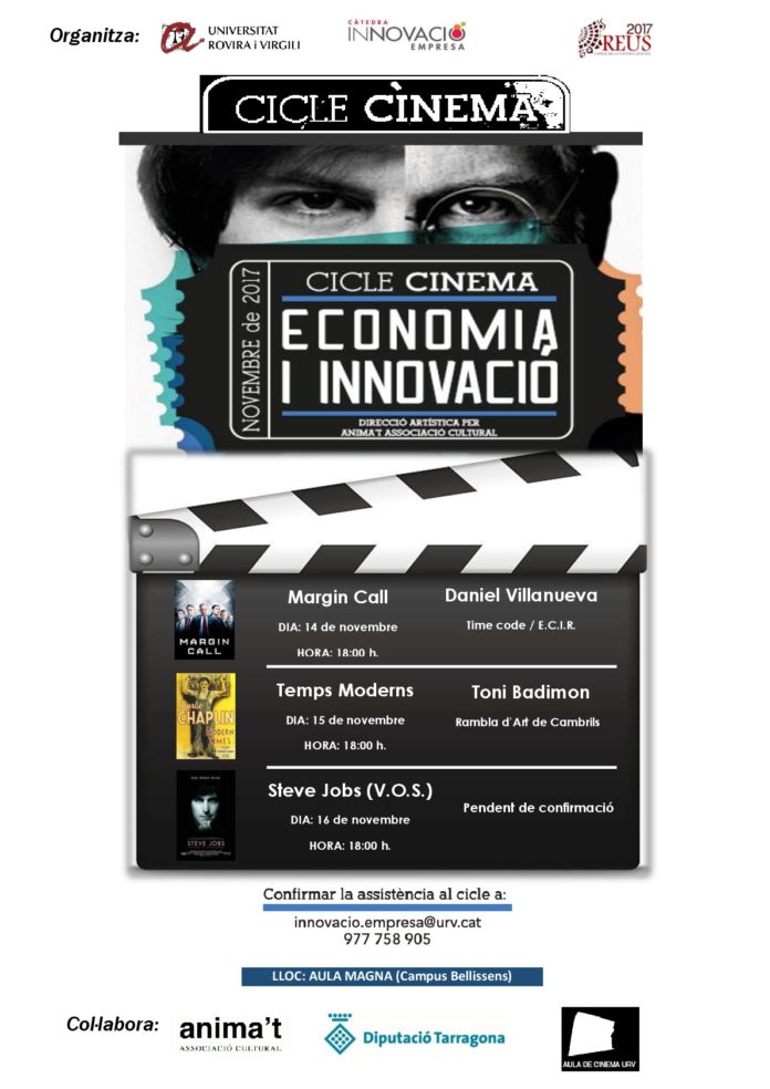 Cicle de cinema sobre economia i innovació